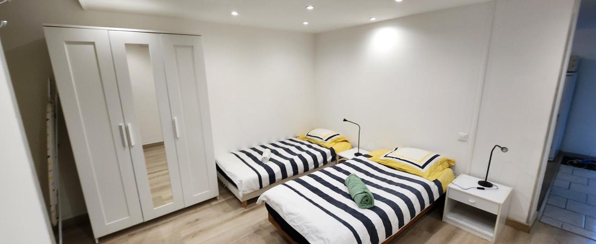 Studio, Mons Sart, Proche Lille Et Metro Екстериор снимка
